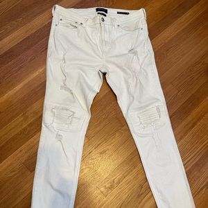 PacSun Active Stretch Skinny Jeans - White 36x32
